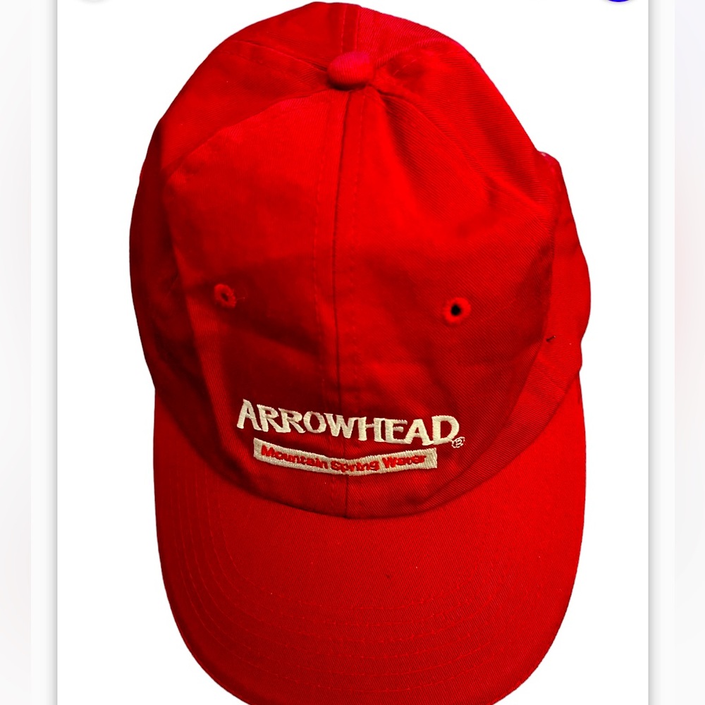 Arrowhead mountain spring water baseball cap